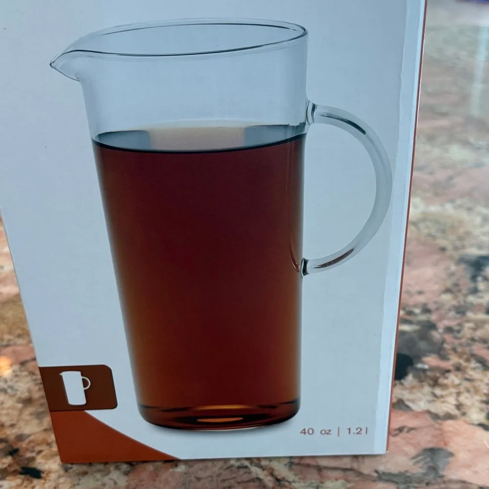 Adagio Glass Pitcher with Handle